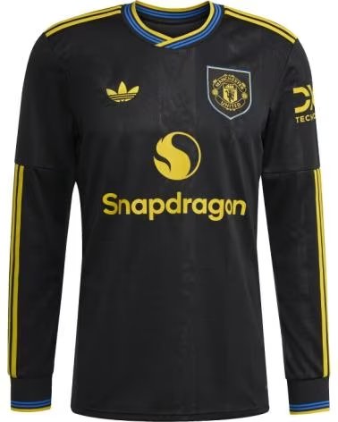 CAMISETA ADIDAS MANCHESTER UNITED 3ª EQUIPACIÓN 25/26 MANGA LARGA MULTICOLOR