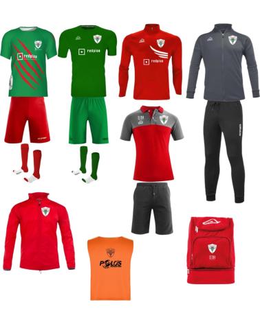 PACK DE EQUIPACIÓN ACERBIS ÁGUILAS DE MORATALAZ - CONJUNTO DEPORTIVO COMPLETO MULTICOLOR