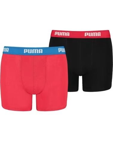 PACK 2 BÓXERS PUMA BASIC BOXER PARA NIÑOS MULTICOLOR