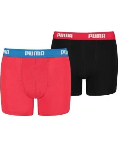 PACK 2 BÓXERS PUMA BASIC BOXER PARA NIÑOS MULTICOLOR