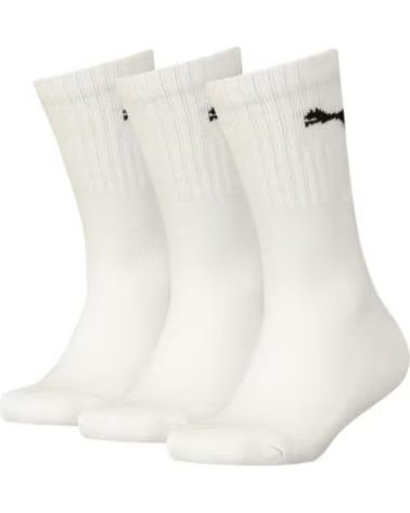 PACK 3 PAIRES CHAUSSETTES SPORTIVES PUMA JUNIOR CREW MODÈLE 100000965 MULTICOLOR