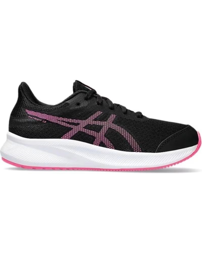 ASICS ASICS PATRIOT 13 GS LAUFSCHUHE DAMEN SCHWARZ/ROSA MULTICOLOR