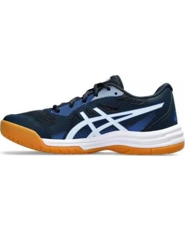 ASICS TÊNIS ASICS UPCOURT 5 GS JUVENIL, AZUL MARINHO E BRANCO MULTICOLOR