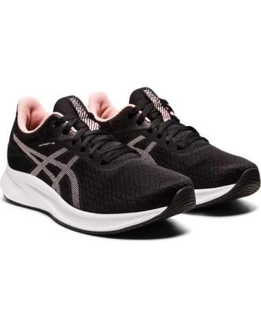 ASICS ZAPATILLAS ASICS PATRIOT 13 - NEGRO/GRIS/ROSA MULTICOLOR