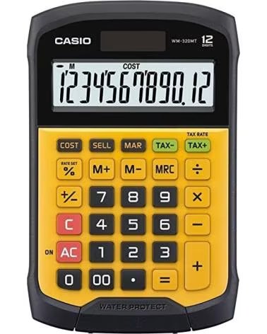 CALCOLATRICE TASCABILE CASIO WM-320MT