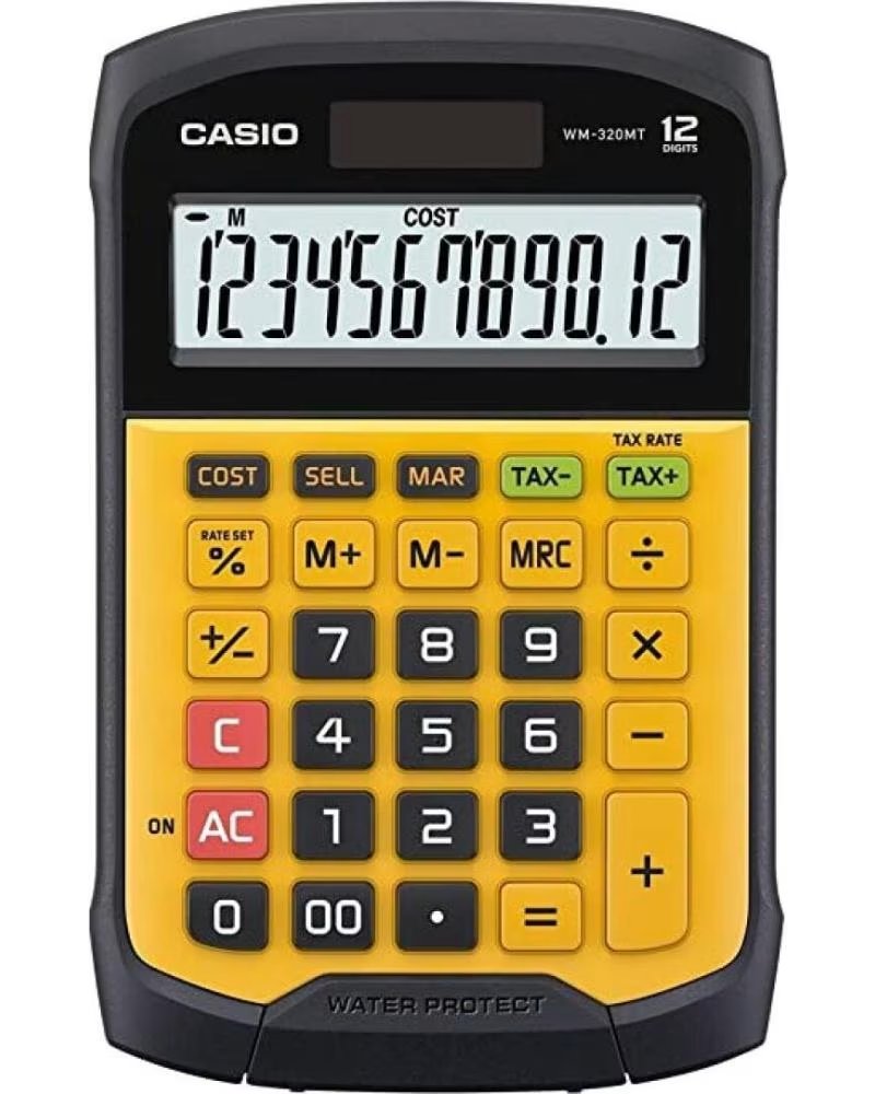 CALCOLATRICE TASCABILE CASIO WM-320MT