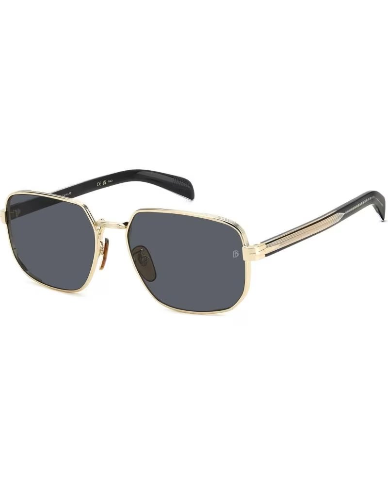 ÓCULOS DE SOL DAVID BECKHAM DB-7121GS-RHLIR METAL DOURADO