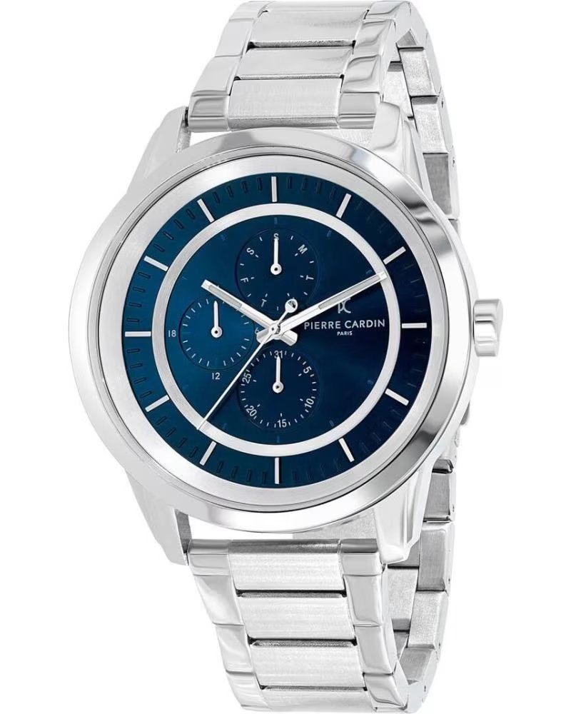 PIERRE CARDIN UHR CCP 5013 EDELSTAHL GRAU GRIS