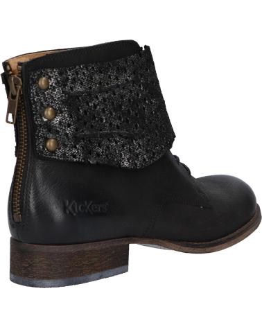 Botines de Mujer KICKERS 444361-50 PUNKYZIP 83 NOIR