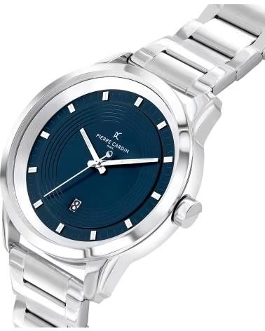 RELÓGIO PIERRE CARDIN CCP 5025 CINZA AÇO INOXIDÁVEL GRIS