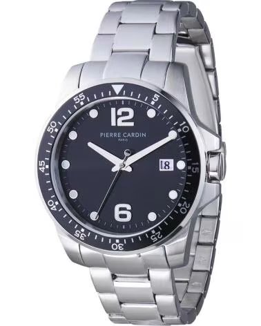 PIERRE CARDIN WATCH CNI 0026 STAINLESS STEEL GREY GRIS