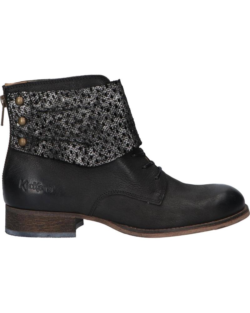 Botines de Mujer KICKERS 444361-50 PUNKYZIP 83 NOIR