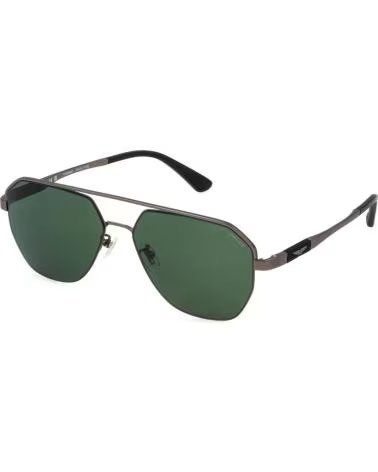 LUNETTES DE SOLEIL POLICE SPLP30-590627 AVIATEUR VERRES VERTS