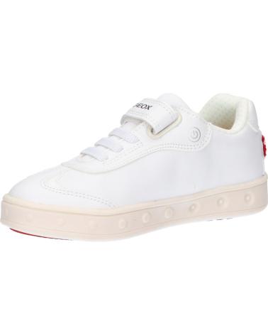 Deportivas de Niña GEOX J268WC 000BC J SKYLIN C0050 WHITE-RED