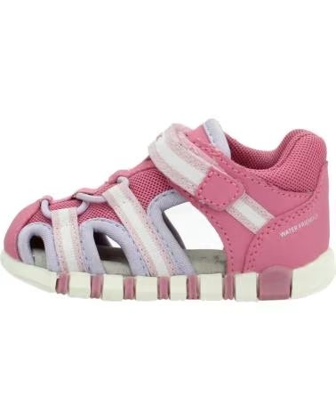 geox B5517D 05014 B SANDAL IUPIDOO C8F8R DK PINK-LILAC