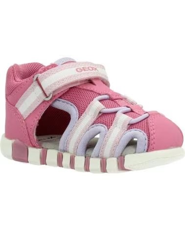 geox B5517D 05014 B SANDAL IUPIDOO C8F8R DK PINK-LILAC