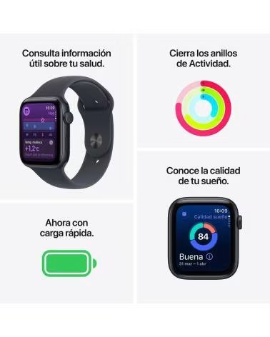 APPLE Smartwatch watch se 3 gps cellular 44mm midnight m - l