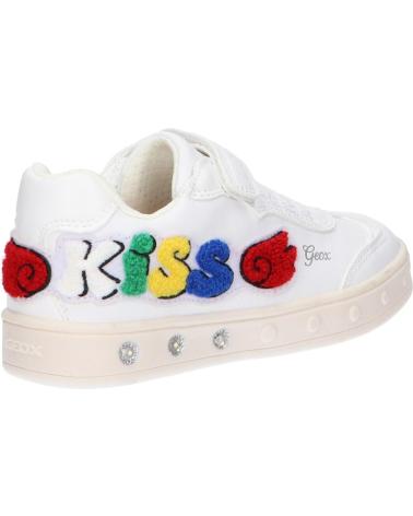 Deportivas de Niña GEOX J268WC 000BC J SKYLIN C0050 WHITE-RED