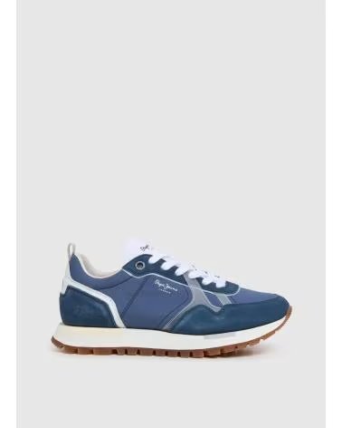 PEPE JEANS DEPORTIVOS - SNEAKERS HOMBRE HOMBRE PMS400035 AZUL