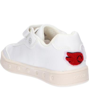 Deportivas de Niña GEOX J268WC 000BC J SKYLIN C0050 WHITE-RED