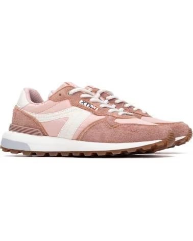 XTI SCARPE SPORTIVE CASUAL XTI ROSA DONNA NUDE