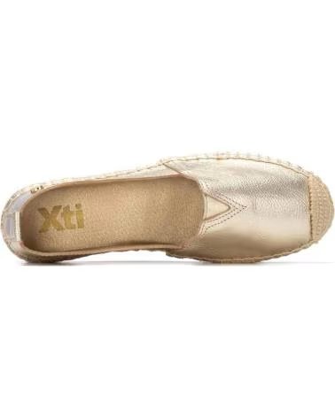 XTI ZAPATILLAS 145081- EN PLATEADO PARA MUJER ORO