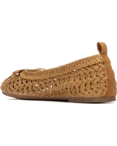 XTI BAILARINAS XTI CAMUFLAJE CON LAZOS Y PERFORACIONES CAMEL