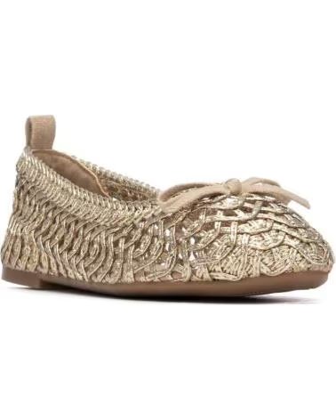XTI XTI BALLET FLATS MODEL 145084 IN GOLD ORO
