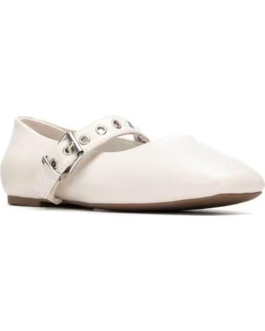 XTI BALLERINES XTI AVEC BOUCLE ET CLOUS COULEUR GLACE HIELO