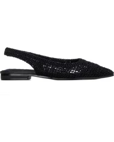 SCARPE SLINGBACK XTI CON FINITURA IN PIZZO NEGRO