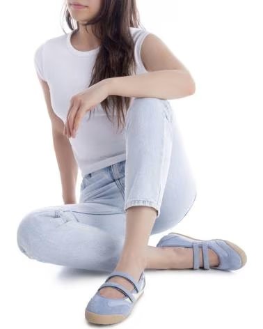 XTI Manoletinas 145220Celeste en azul para mujer CELESTE