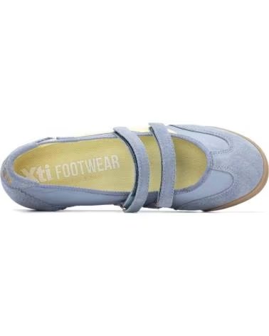 XTI Manoletinas 145220Celeste en azul para mujer CELESTE