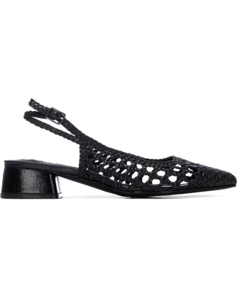 XTI ABSATZSCHUHE MIT NETZDESIGN NEGRO