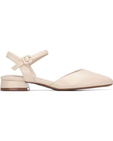 REFRESH SAPATOS DE SALTO BAIXO REFRESH 175086 FEMININOS, BEGE BEIGE