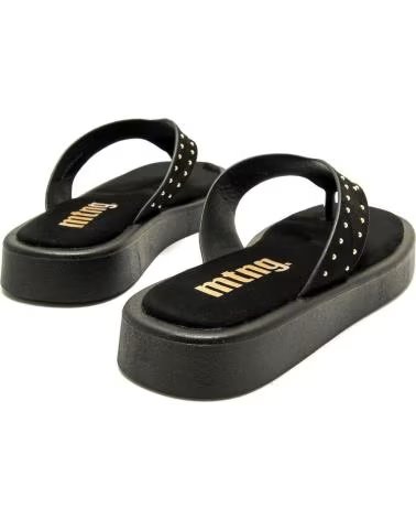 MTNG MTNG 56257 DAMEN SANDALEN SCHWARZ MIT NIETEN NEGRO