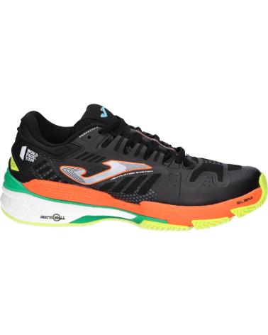 JOMA ZAPATILLA SLAM BLACK ORANGE 2201 PADEL NEGRO NARANJA