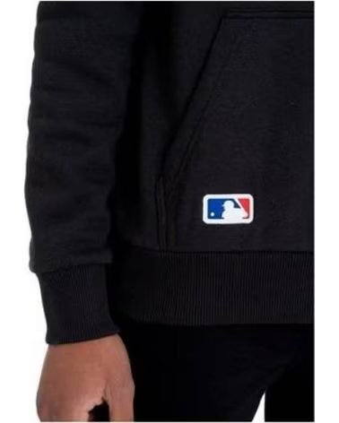 NEW ERA MOLETOM COM CAPUZ NEW ERA NY YANKEES PRETO MASCULINO NEGRO