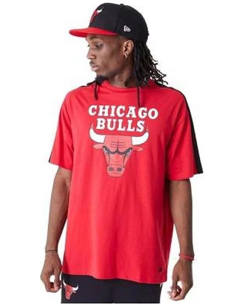 NEW ERA NEW ERA NBA CHICAGO BULLS T-SHIRT ROT ROJO