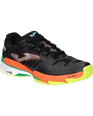 JOMA ZAPATILLA SLAM BLACK ORANGE 2201 PADEL NEGRO NARANJA
