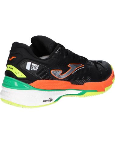 JOMA ZAPATILLA SLAM BLACK ORANGE 2201 PADEL NEGRO NARANJA