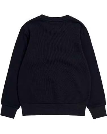 CHAMPION CHAMPION AMERICAN BIG LOGO CREWNECK SWEATSHIRT BLACK NEGRO