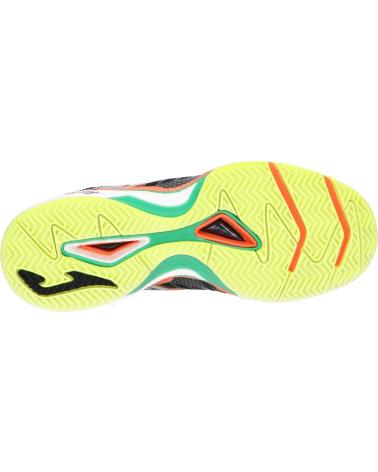 JOMA ZAPATILLA SLAM BLACK ORANGE 2201 PADEL NEGRO NARANJA