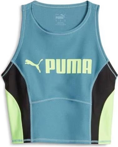 CANOTTA SPORTIVA PUMA FIT EVERSCULPT DONNA BLU 48