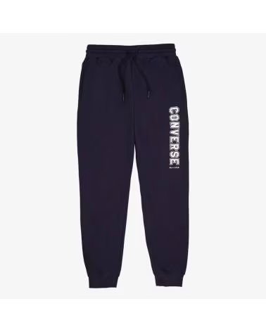 CONVERSE PANTALONI LUNGHI CONVERSE DA UOMO NERI NEGRO