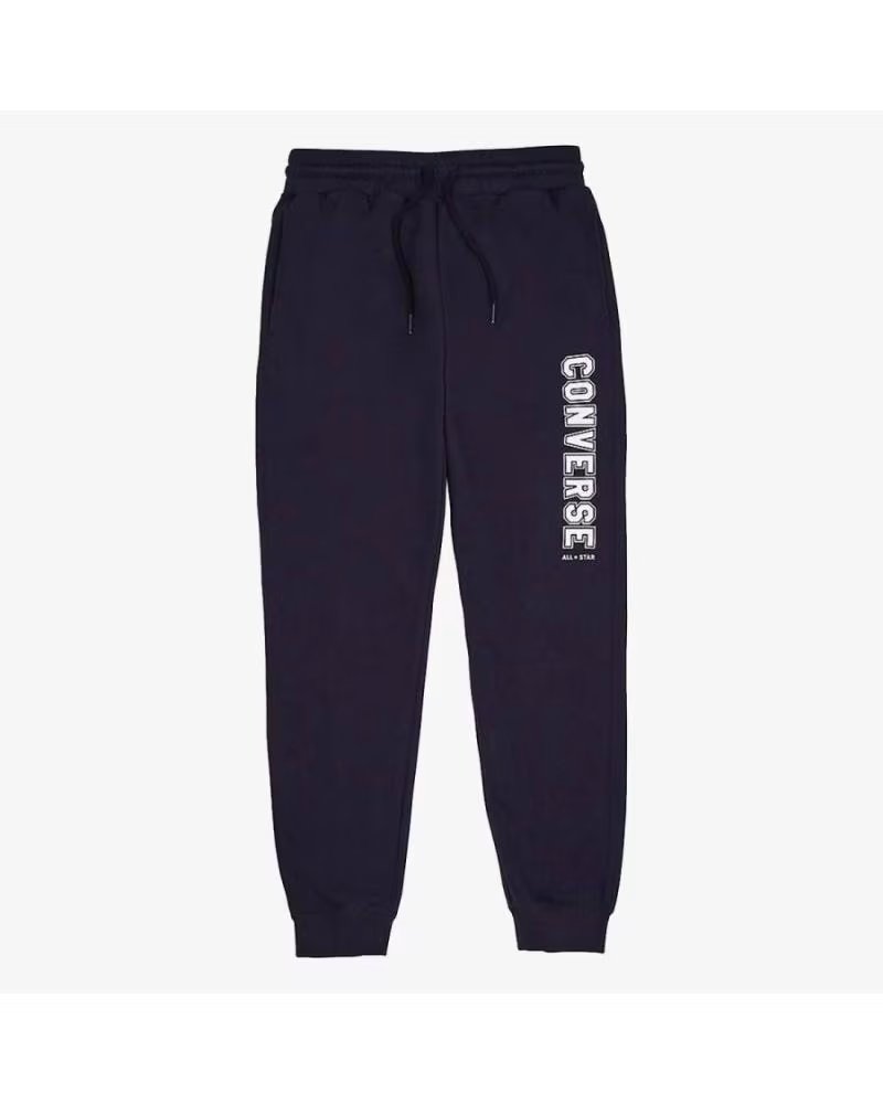 CONVERSE PANTALONI LUNGHI CONVERSE DA UOMO NERI NEGRO