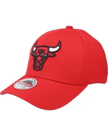 GORRA MITCHELL & NESS CHICAGO BULLS ROJA UNISEX ROJO