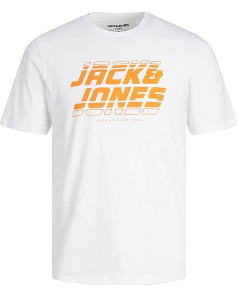 JACK AND JONES CAMISETA JACK & JONES JCOELLIOT BLANCA BLANCO