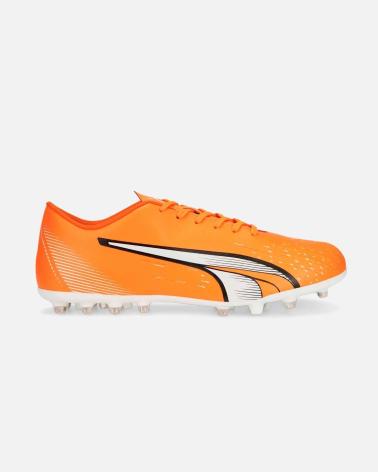 PUMA BOTAS DE FÚTBOL PUMA ULTRA PLAY MG PARA HOMBRE NARANJA