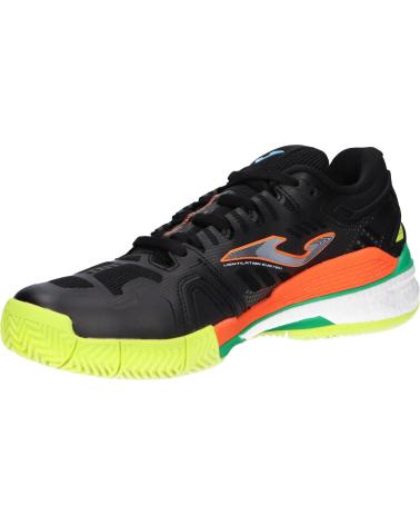 JOMA ZAPATILLA SLAM BLACK ORANGE 2201 PADEL NEGRO NARANJA
