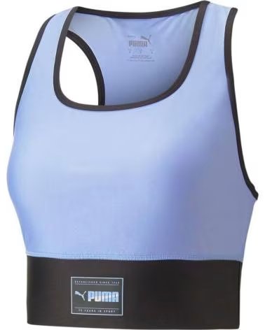 TOP DEPORTIVO MUJER PUMA RACERBACK AZUL MARINO AZUL